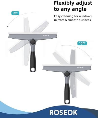 ROSEOK Shower Squeegee, Silicone Squeegee - Image 2