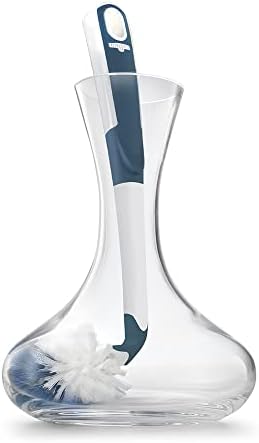 Unger 12.7” Flexible Glass and Bottle Scrub Brush, Extra-Long, Non-Scratch - Image 5