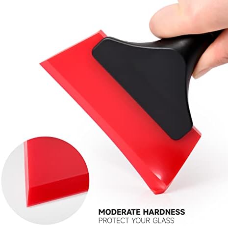 FOSHIO Small Squeegee with 5 Inch Rubber Blade Mini Wiper Window Tinting Tools - Image 5