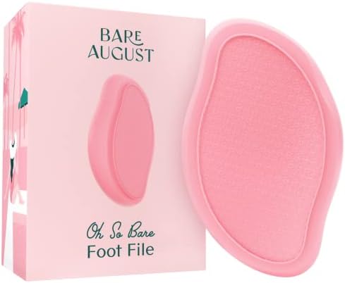 Bare August Nano Glass Foot File, Foot Callus & Dead Skin Remover by BareAugust