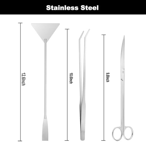 Carefree Fish 9IN1 Aquarium Cleaning Tools Long Handle Algae Scraper - Image 4