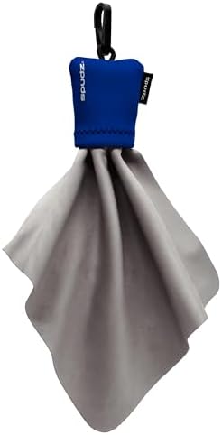 SPUDZ Classic Microfiber Lens Cleaner – Clip-On Pouch, Washable – by SPUDZ