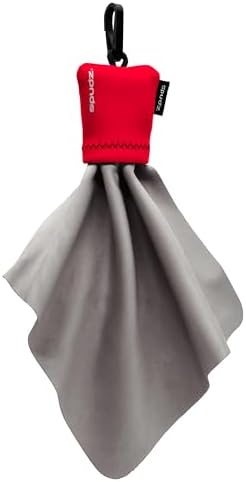 SPUDZ Classic Microfiber Lens Cleaner – Clip-On Pouch, Washable – by SPUDZ