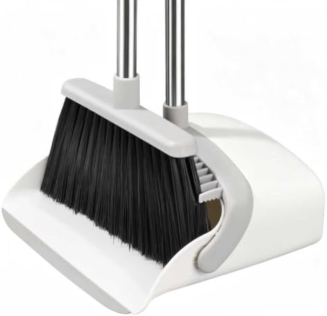 Broom with Dustpan Combo Set, Hand Broom and Dustpan Set by Unknown