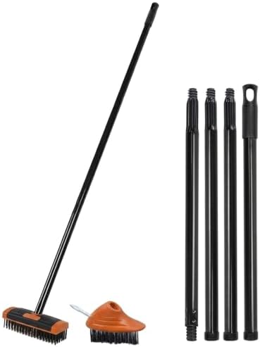 3 in 1 Deck Brush & Floor Scrubber by VOJQQL