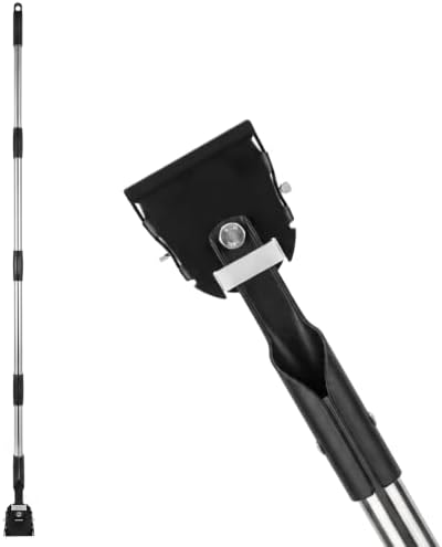 67 Inch Thickened Stainless Steel Dust Mop Handle, Commercial Grade Heavy Duty by KLHB-YF