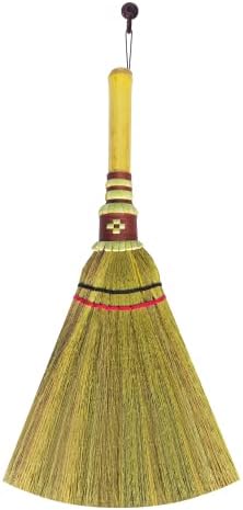 Handmade, Natural Grass Asian, Whisk Broom Thai, Handle Bamboo, Soft Brush Mini - Image 3