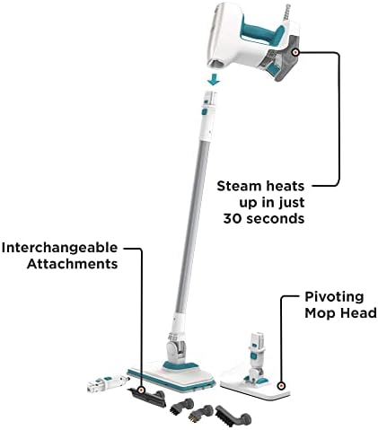 BLACK+DECKER Steam Mop, Floor and Handheld Steamer - Image 3