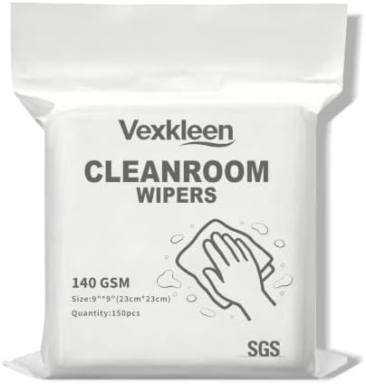 9" x 9" Durable & Absorbent Cleanroom Wipe by PrecisionCleanroomSupplies