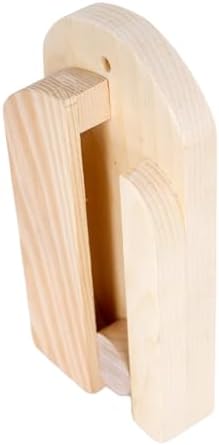 Lehman's Amish Handcrafted Broom Holder, Wall-Mount Wooden Storage Solution - Image 2