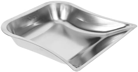 Handheld Stainless Steel Desktop Dustpan by OUNONA