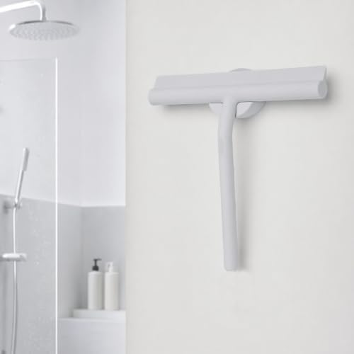 Shower Squeegee for Glass Doors, Full Silicone Jacketed Squeegee - Image 2