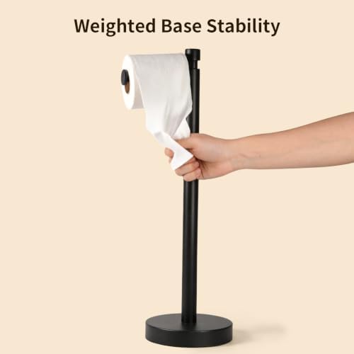 YUMORE Toilet Paper Holder Stand - Image 3