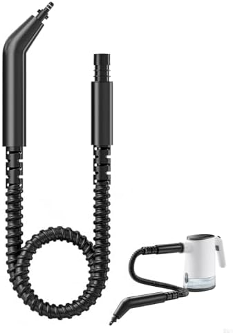 Handheld Steam Cleaner Attachment, 37.2" Flexible Extension Hose by TEEVOGO