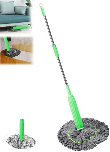 Generic 2 in 1 Dehydrated Mop, Self Wringing, Microfiber Head by Unknown