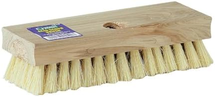 11643 Dqb Heavy Duty Acid Brush, Tampico Fiber Bristle Trim, Hardwood Handle by DQB+INDUSTRIES