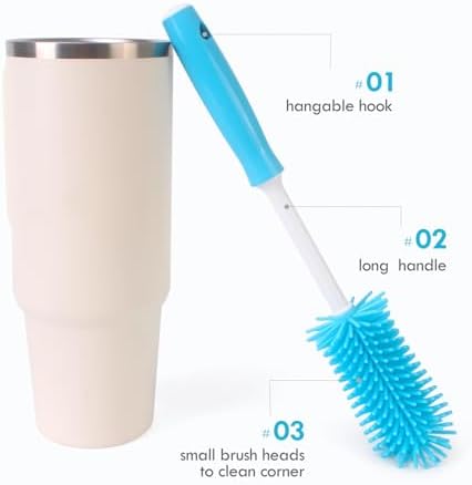 3 Pack Cleaner Brush Kit for Stanley, Bottle Cleaner Brush Set - Image 4