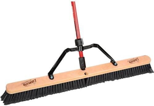 Libman Commercial 36-inch Smooth Surface Heavy-Duty Push Broom - Image 5
