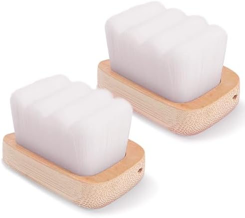 Honey Joy Bamboo Nail Cleaner, Gentle Fingernail Brush, Comfort Nail Cleaning by HoneyJoy