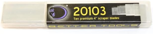 Better Tools 4" Scraper Blades -100 Blades/Box - Image 3