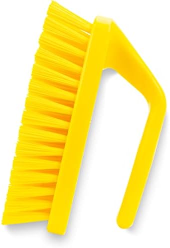 SPARTA Scrub Brush with Iron Shaped Handle and Stiff Bristles, Heavy Duty - Image 2
