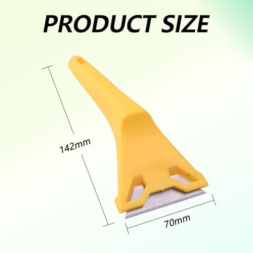 Glass Scraper Heavy Duty Window Paint Scraper Plastic Razor Blade Scrapers - Image 7