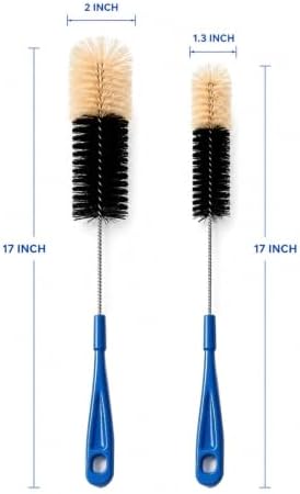 17 Inch Long Handle Bottle Brush, 2 Pack - Image 4