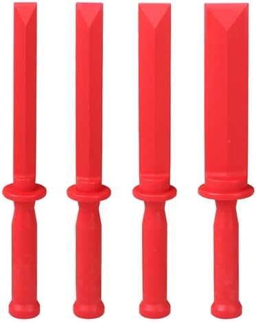 RLECS 4PCS Plastic Balance Block Shovel Blade Set Adhesive Removal Tool Red by Unknown