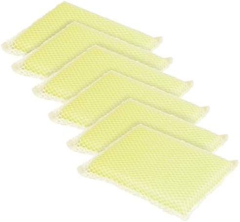 LOLA Nylon Net Sponge Cleaning Pad, 6 Pack, Non Scratch Scrubbers, Safe on by LolaProducts