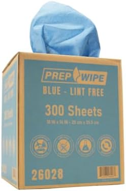Lauco Prep Wipe Lint-Free Towels – Heavy Duty Nonwoven Cleaning Cloths by LAUCO