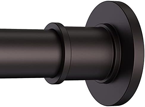 BRIOFOX Industrial Shower Curtain Rod by BRIOFOX