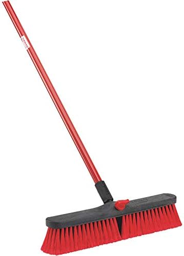 Libman 00804 18 Multi-Surface Push Broom, Steel Handle, 4 Pack by TheLibmanCompany