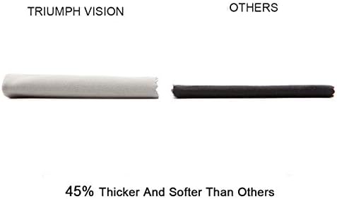 TRIUMPH VISION Eyeglass Cleaning Cloth Glasses Cleaner Microfiber 12 Pack - Image 2