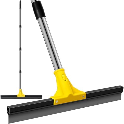 Floor Squeegee for Concrete and Tile Cleaning by Leriton