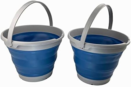 SAMMART 10L Collapsible Plastic Bucket by SAMMART