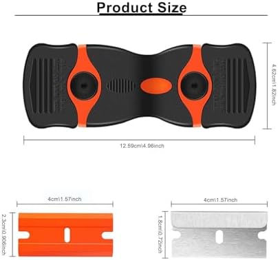 2 Pack Razor Blade Scraper Tool - Image 7
