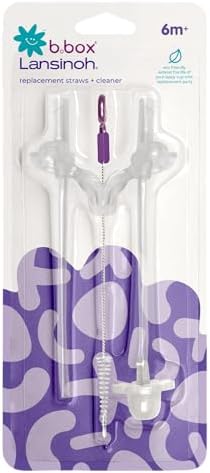 Lansinoh b.box Sippy Cup Replacement Straw Pack by Lansinoh