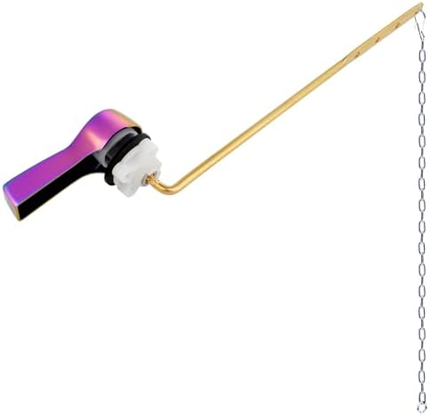 Hibbent Universal Metal Front Mount Toilet Handle Replacement Kit by Hibbent
