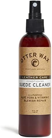 Otter Wax Conditioning Suede & Nubuck Cleaner | 5 oz | Leather Cleaner & by OtterWax