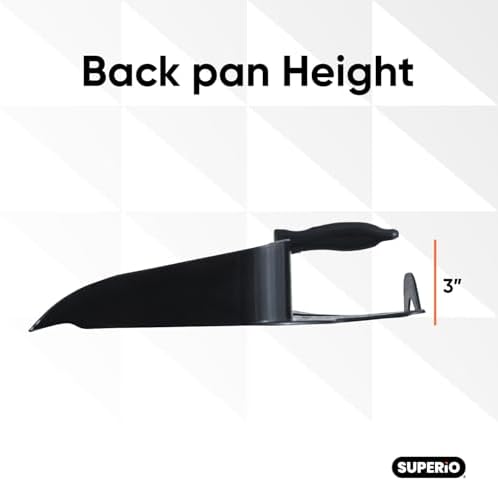 Superio Clip-On Dustpan with Rubber Lip - Image 2
