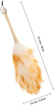 Lambswool Duster with Wood Handle - Image 2