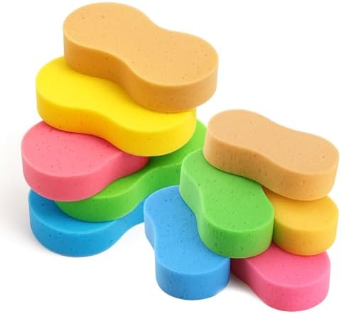 10 Pack Large Car Wash Sponges Non-Scratch Sponges by Unknown
