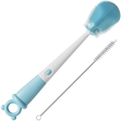 JOYMOOP Silicone Bottle Brush, Water Bottle Washer, Straw Cleaner by JOYMOOP