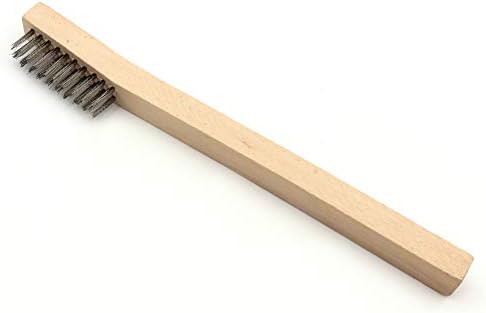MAXMAN Wire Brush Set 12Pcs, Small Detailing Brushes, - Image 5