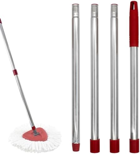 Mop Handle for Ocedar, Mop Handle for O Cedar, 4-Section Spin Mop Handles by EngineeredforEffortlessClean
