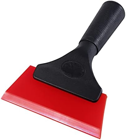 FOSHIO Small Squeegee with 5 Inch Rubber Blade Mini Wiper Window Tinting Tools by FOSHIO