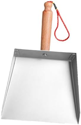 Homoyoyo Stainless Steel Dustpan Small Metal Dust Pan by Homoyoyo