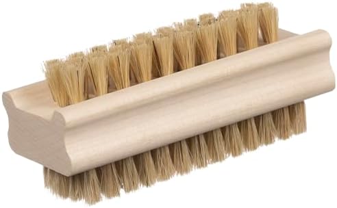 Konex Non-Slip Wooden Two-Sided Nail Brush by Konex