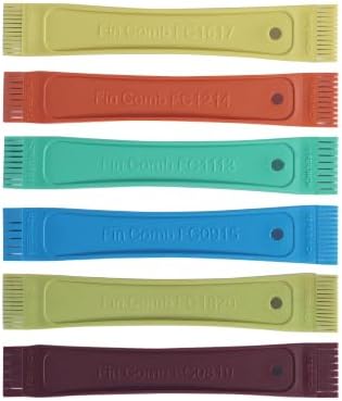 6 Pcs Air Conditioner Fin Comb Cleaner kit AC Coil Cleaning Brush 6 Different by LONCHDAN