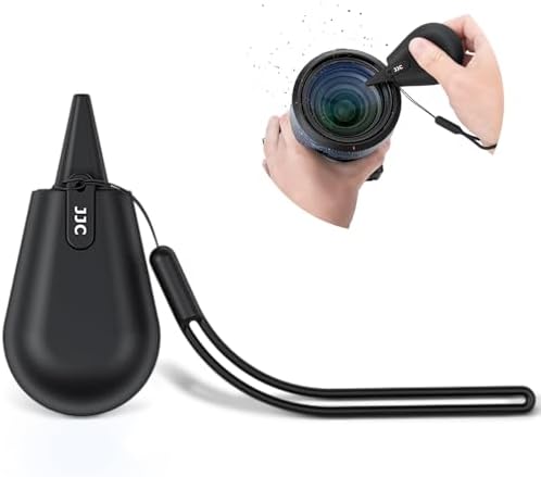 JJC Pocket-Sized Silicone Camera Dust Blower Lens Air Blower, Small Camera Lens by JJC